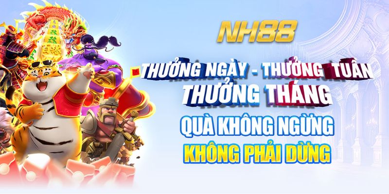 Ưu đãi chỉ dành riêng cho người chơi tại NH88
